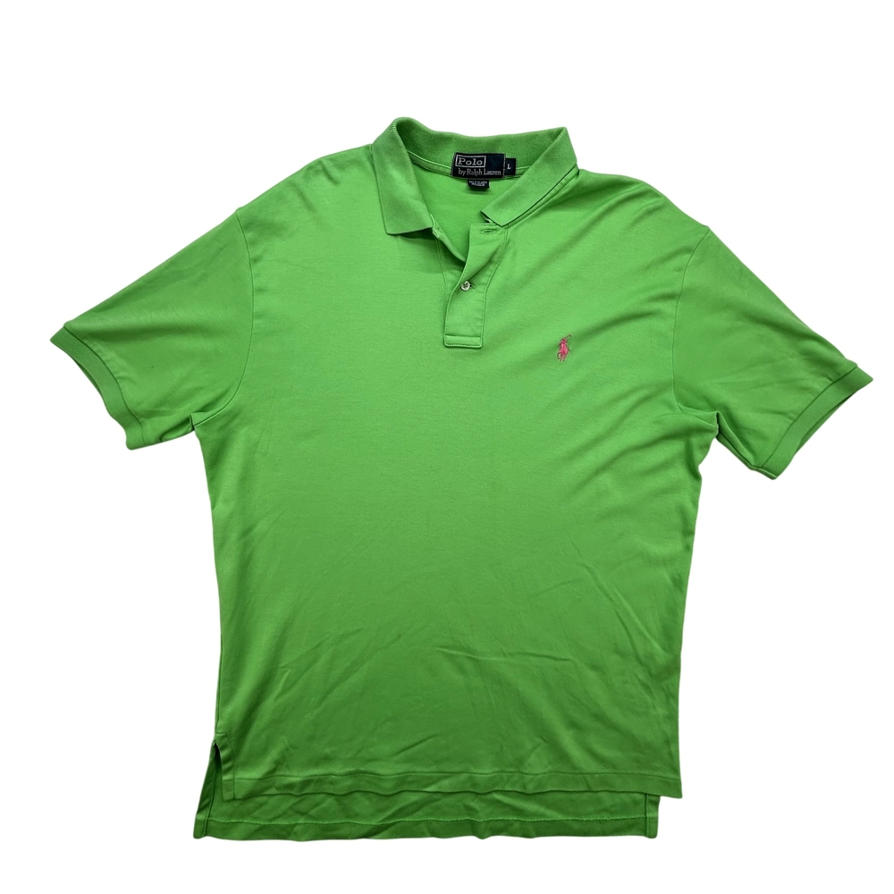 Polo Ralph Lauren Shirt Mens Large Classic Fit Preppy Vintage Style Pony